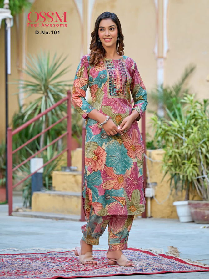 Maahi By Ossm Printed Kurti With Bottom Catalog